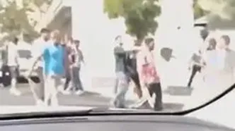 فیلم/ بازداشت ۸ نفر از عوامل نزاع و درگیری در سعادت‌آباد تهران/ حکم جلب ۵ نفر دیگر صادر شد