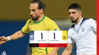 توقف صنعت نفت آبادان و ملوان؛ تساوی ۱-۱ در هفته اول لیگ برتر
