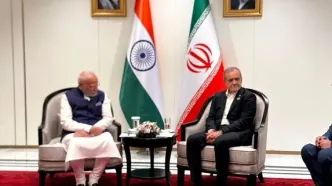 دیدار پزشکیان با نخست‌وزیر هند