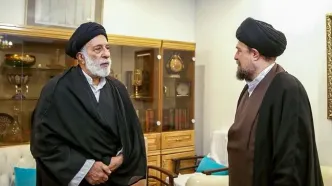 تصاویری از سید حسن خمینی در منزل برادر رهبر شهید