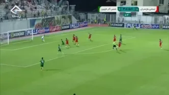 فیلم خلاصه بازی نساجی ۰ - شمس‌آذر ۲