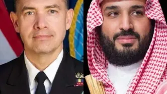دیدار محمدبن سلمان با فرمانده سنتکام