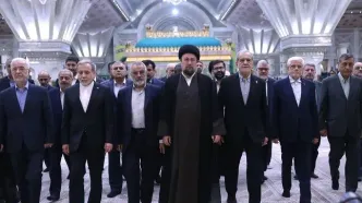 سانسور کلمات «تفاهم» و «صلح» در سخنان پزشکیان و سید حسن خمینی در خبر تلویزیون