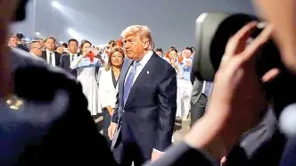 استاندارد  دوگانه  ترامپ