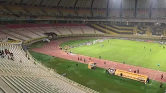 استقبال سرد هواداران از بازی بزرگ هفته؛ ورزشگاه تراکتور و سپاهان خلوت ماند + ویدئو