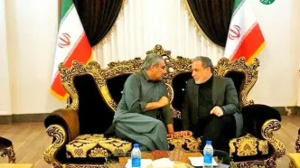 گفت‌وگوی عراقچی با وزیر کشور پاکستان در فرودگاه مشهد +عکس