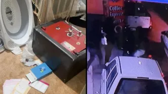 فیلم لحظه سرقت 4 میلیاردی از خانه زن و شوهر جوان در نسیم شهر / با درد زایمان طلاهایم را در خانه گذاشتم و خانه را ترک کردم