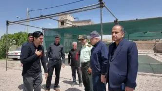 بازدید فرماندار قوچان از محل استقرار موکب‌های خدمت‌رسانی به زائران دهه پایانی صفر
