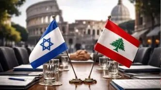 هیئت دولت لبنان برای مذاکره با اسرائیل  عازم رم شد