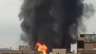 آتش‌سوزی در یک واحد صنعتی «نصیرآباد» رباط‌کریم/ ۴ نفر مصدوم شدند