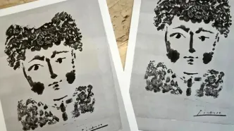 اثر پیکاسو که ۸ سال پیش دزدیده شده بود، در یک آپارتمان خالی پیدا شد