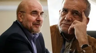 انتقاد کیهان از پزشکیان و قالیباف: به دشمن پالس ضعف  می‌دهند