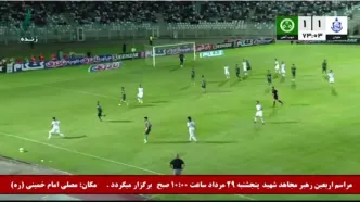 ویدیو: گل اول ملوان به ذوب آهن توسط مرزبان