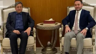 دیدار رئیس کل بانک مرکزی ایران با وزیر تجارت عراق