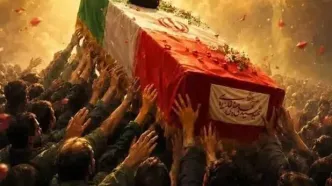 برگزاری مراسم چهلمین روز شهادت رهبر انقلاب + فیلم