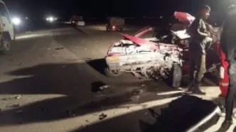 سقوط خودروی ون به دره در جاده هراز با هفت کشته