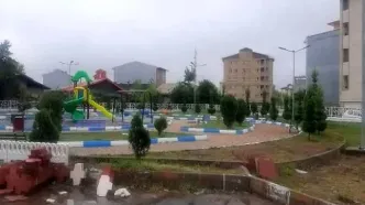 پارکی که در گیلان، حمام مسافران شد/ ویدئو