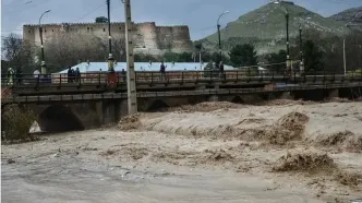 فیلم سیلاب در شمال اسپانیا / 2 زن جان باختند