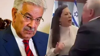 عصبانیت صهیونیست‌ها از ویدئوی جنجالی وزیر دفاع پاکستان