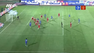 ویدیو: گل اول استقلال خوزستان به پرسپولیس با گل به خودی نیازمند