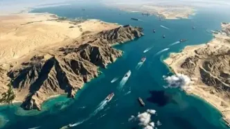 در تنگه هرمز ۲ مسیر برقرار شد؟