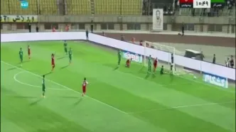 ویدیو: گل اول پرسپولیس به شمس آذر توسط محمدمهدی محبی