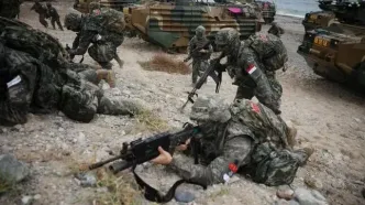 لغو رزمایش مشترک دریایی آمریکا با کره جنوبی به دلیل جنگ با ایران