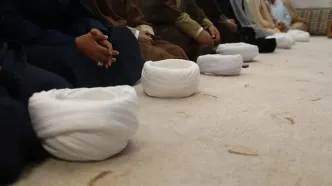 چند عکس از مراسم عمامه گذاری طلاب در قم