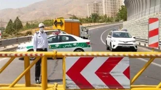 یکطرفه شدن آزادراه تهران ـ شمال از ساعت 16