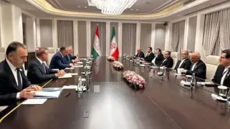 تاکید روسای جمهوری ایران و تاجیکستان بر توسعه و تعمیق مناسبات