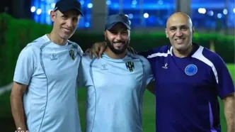 اسطوره‌های پرسپولیس و استقلال در خارج از ایران به هم رسیدند +عکس
