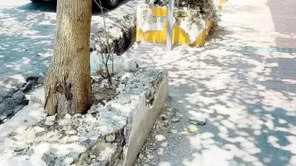 ناشی‌گری شهرداری، خیابان مشهور تهران را زشت کرد