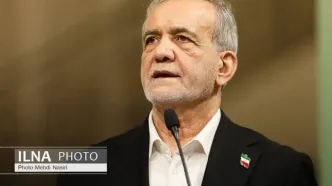 حضور پزشکیان در افتتاحیه مسابقات جهانی عشایری در بیشکک