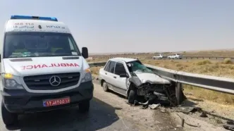 تصادف پراید و پژو ۲۰۷ در جاده مشهد هفت مصدوم برجای گذاشت