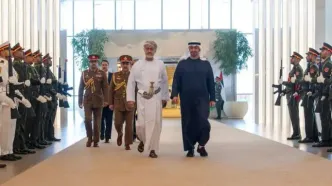 سلطان عمان با محمد بن زاید در ابوظبی دیدار کرد