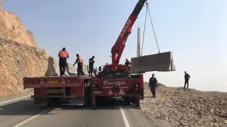 جاده هشتگرد - طالقان صبح امروز بسته شد