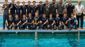 فرزندان پرسنل فولاد مبارکه فاتح لیگ برتر واترپلو زیر ۱۴ سال کشور شدند