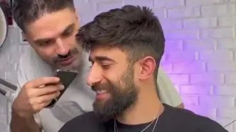 قلی‌زاده در آرایشگاه به هواداران پرسپولیس وعده داد!