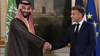 بیانیه مشترک بن سلمان و مکرون در مورد ایران و تشکیل کشور فلسطین