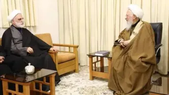 دیدار رئیس قوه قضاییه با آیت‌الله جوادی آملی
