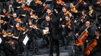 تصاویری از کنسرت «خسوف» ارکستر سمفونیک تهران