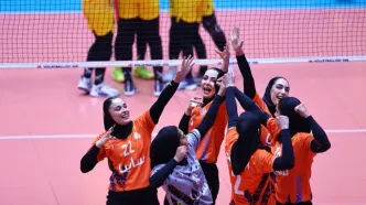شکست تیم ملی والیبال زنان ایران در برابر چین در قهرمانی آسیا