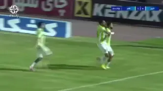 ویدیو: گل اول خیبر خرم آباد به فجرسپاسی توسط شنانی