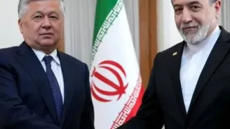 دیدار معاون اول وزیر امور خارجه ازبکستان با عراقچی