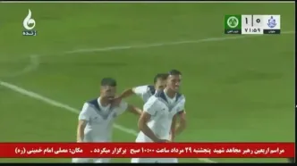 گل اول ملوان به ذوب‌آهن؛ مرزبان بازی را به تساوی کشاند