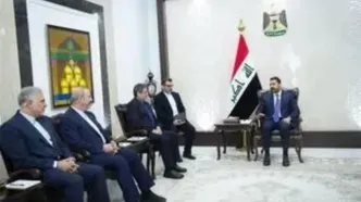 همتی با نخست‌وزیر عراق دیدار کرد