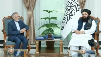 رایزنی دو جانبه مدیرکل آسیای جنوبی وزارت خارجه با وزیر خارجه طالبان