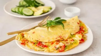 صبحونه فردا: طرز تهیه املت رژیمی با سفیده تخم‌مرغ؛ ساده، سریع و مناسب لاغری!