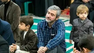 تصویری از شهید مصباح‌الهدی باقری‌کنی در کنار رهبر شهید انقلاب