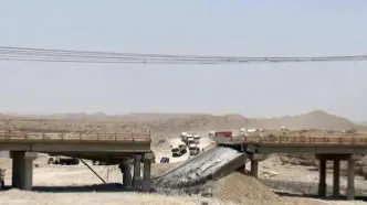 تعمیر پل آسیب دیده از حمله آمریکا در هرمزگان تا ۱۰ روز دیگر